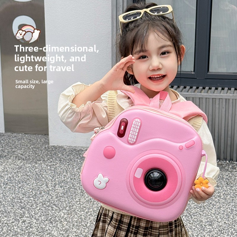 Photography Lighting Bag - 2026 Nieuwe Schattige Kindercamera Rugzak Kleuterschooltas