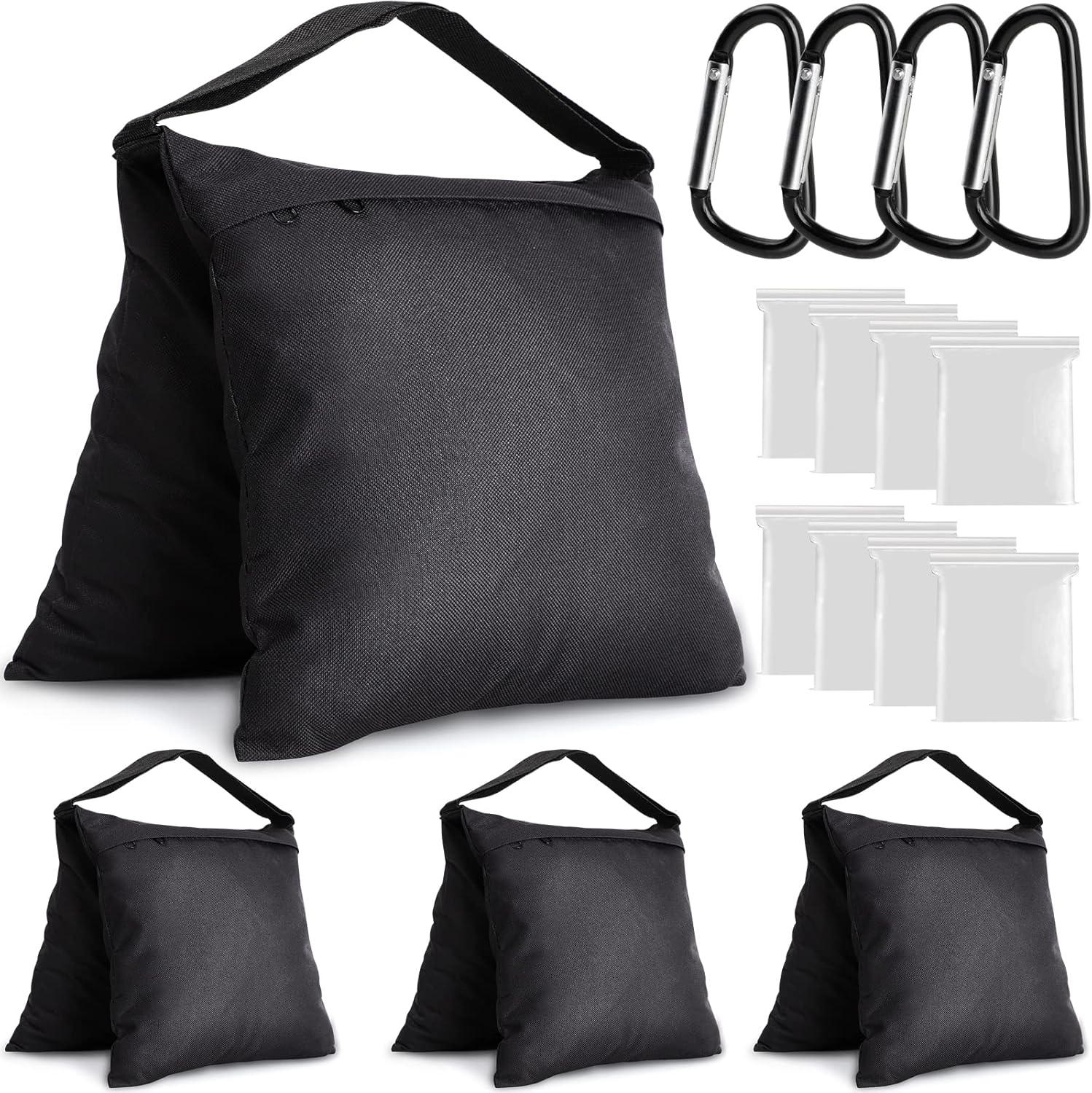 Photography Lighting Weight Bags - Aimosen 4-packs zandzakken, gewichtszakken voor lichte