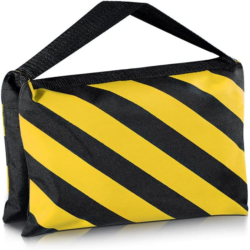 Photography Lighting Bag - Nieuwe gewichtszak Geel en zwart zandzakken