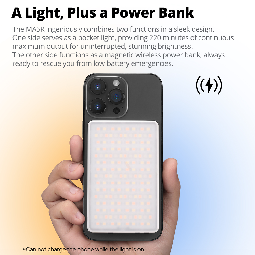 Godox MA5R Magnetisch Oplaadba - Photography Lighting Design recensie en prijs
