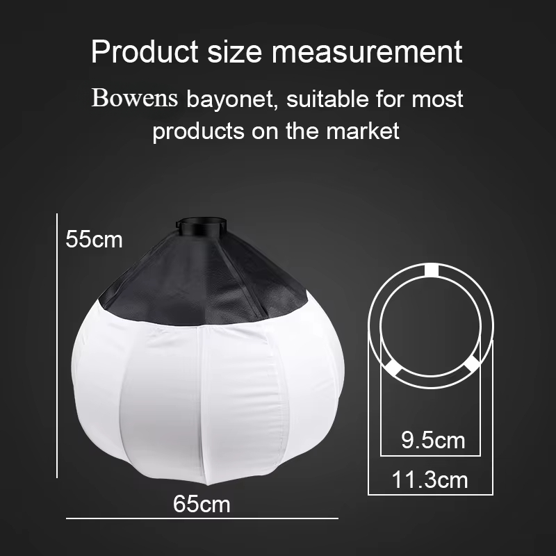 65cm 55cm Globe Lantaarn Softb - Globe Modifier Round recensie en prijs