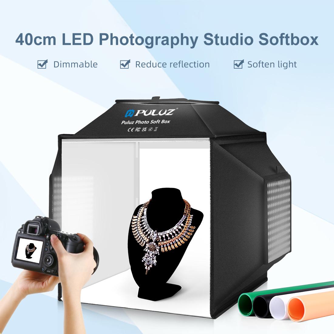 PULUZ 40 cm Opvouwbare 72 W 55 - Photography Lighting And Backdrop Kits recensie en prijs