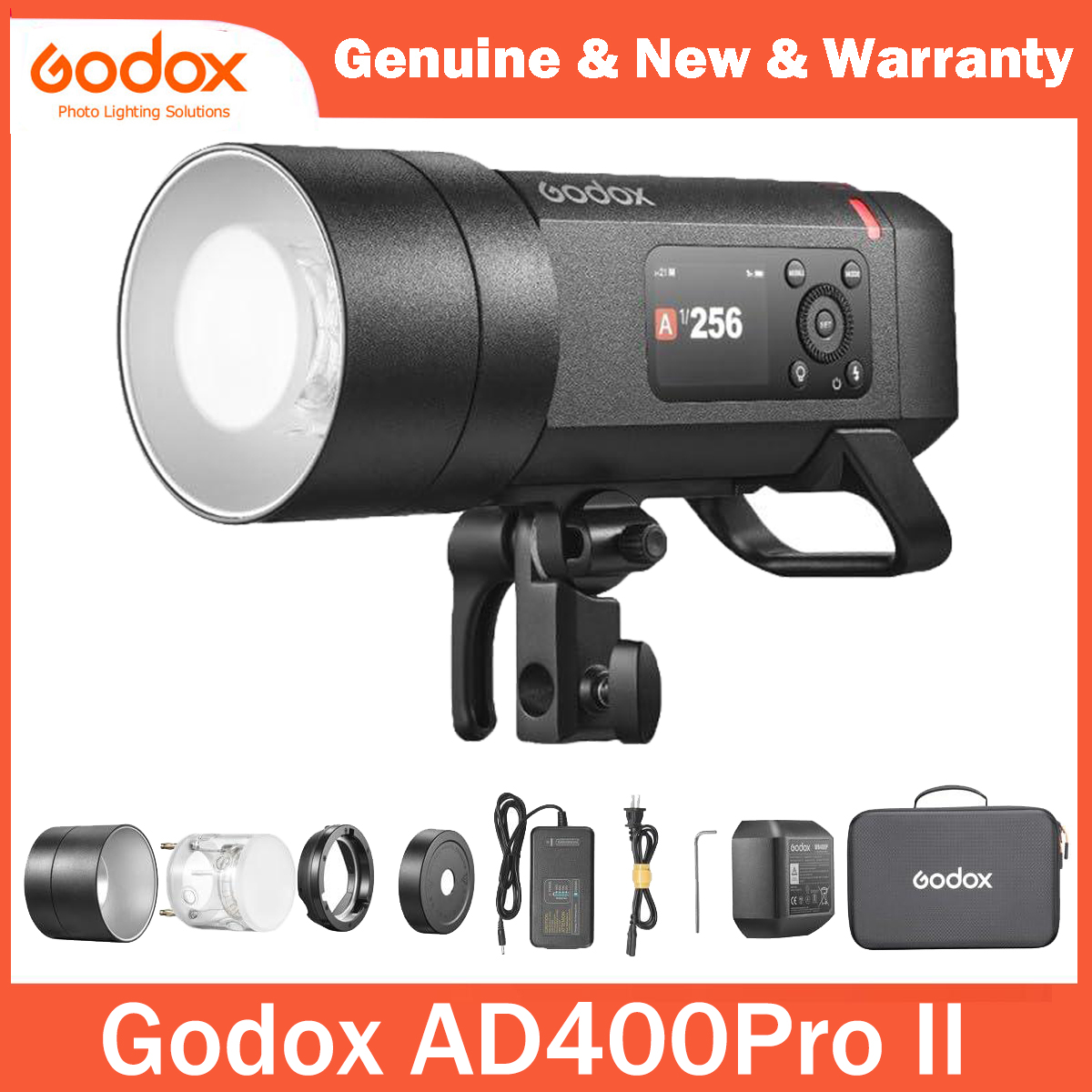 Godox AD400 Pro II AD400Pro II - Portable Strobe Monolight recensie en prijs