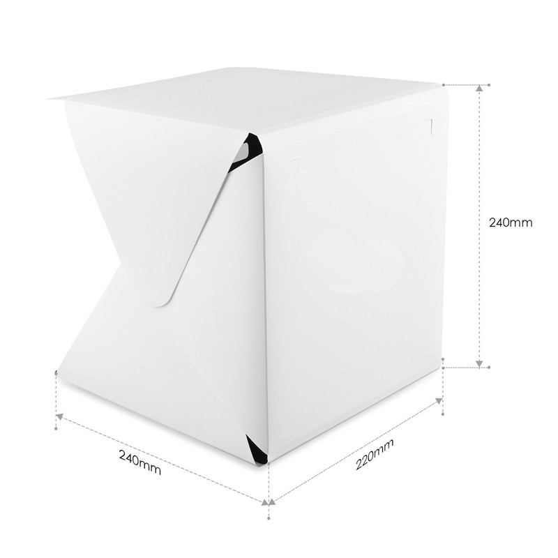 Draagbare mini fotostudio box  - Photography Lighting And Backdrop Kits recensie en prijs