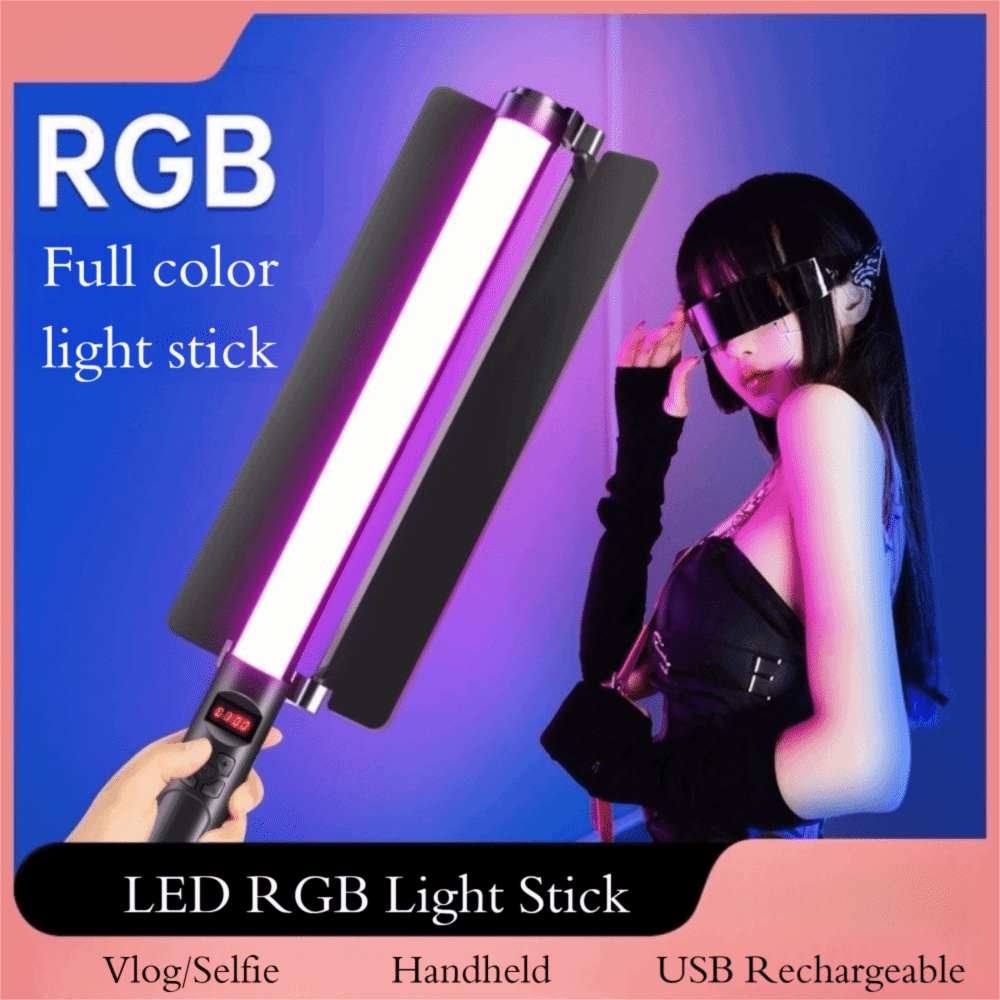 Handheld LED RGB Light Stick K - Lighting In Photography Studio recensie en prijs