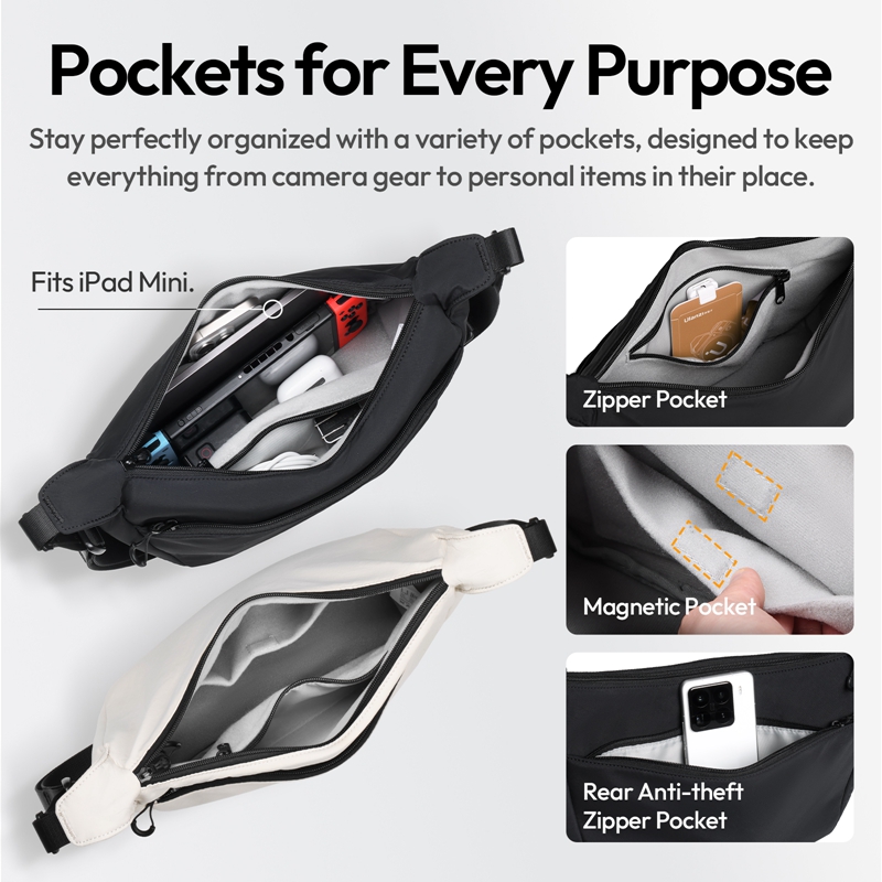 Ulanzi HMN1 Lunar Sling Bag Wi - Photography Lighting Bag recensie en prijs