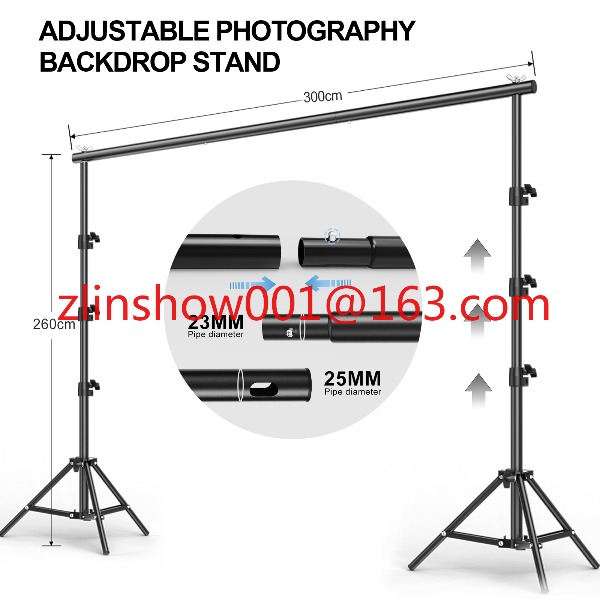 Fotostudio Apparatuur 2.6*3 m/ - Photography Lighting And Backdrop Kits recensie en prijs