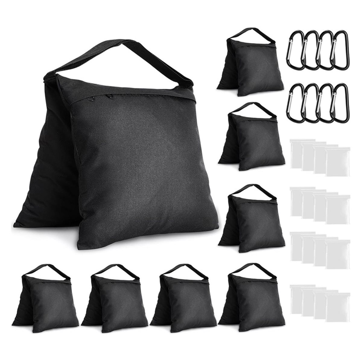 8 pakketten zandzakken, gewich - Photography Lighting Weight Bags recensie en prijs