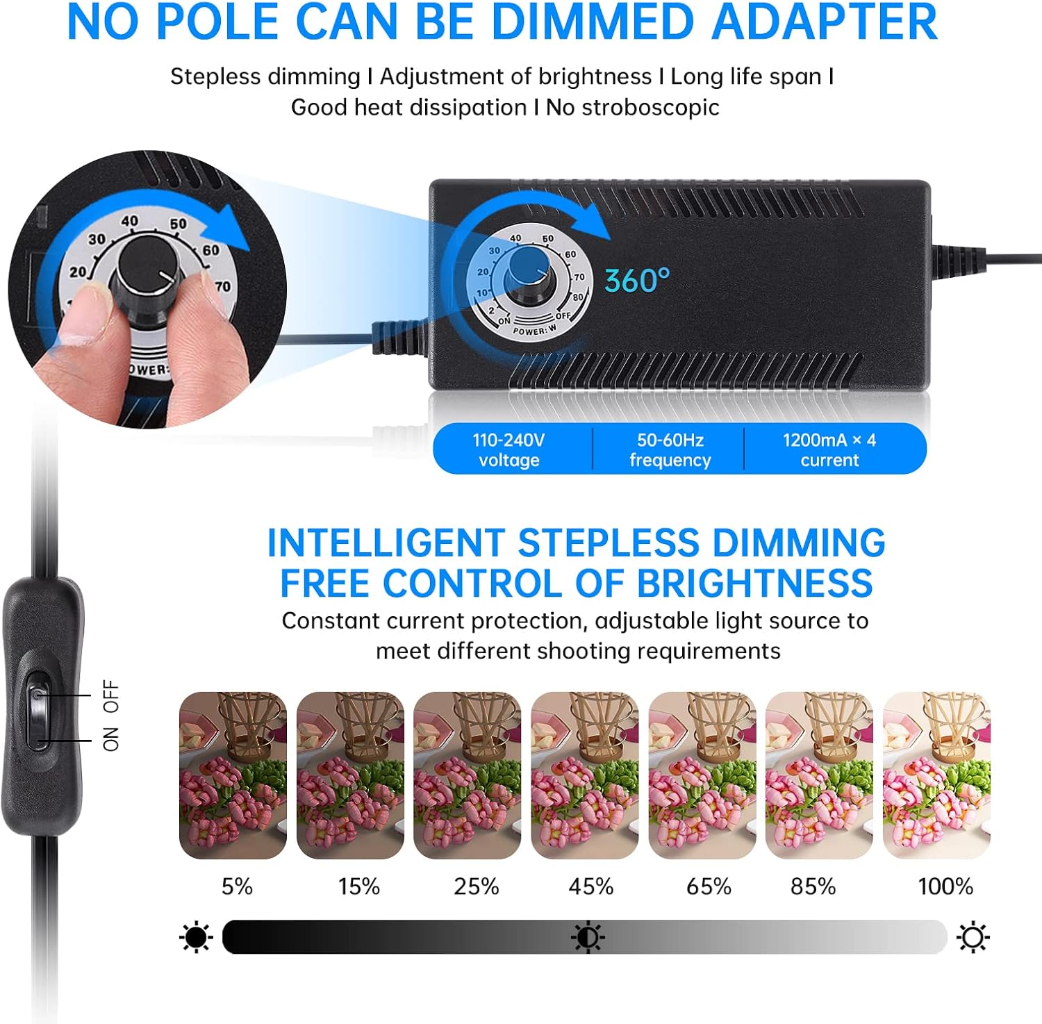 Dimbare LED-fotostudiolichtten - Photography Lighting And Backdrop Kits recensie en prijs