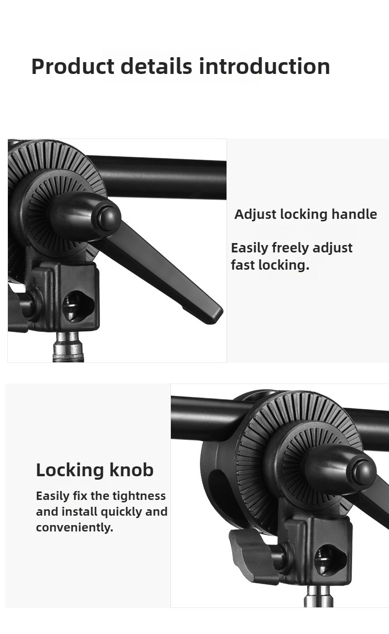 Draaibare Dual Head Grip Houde - Reflector Arm Clamp recensie en prijs