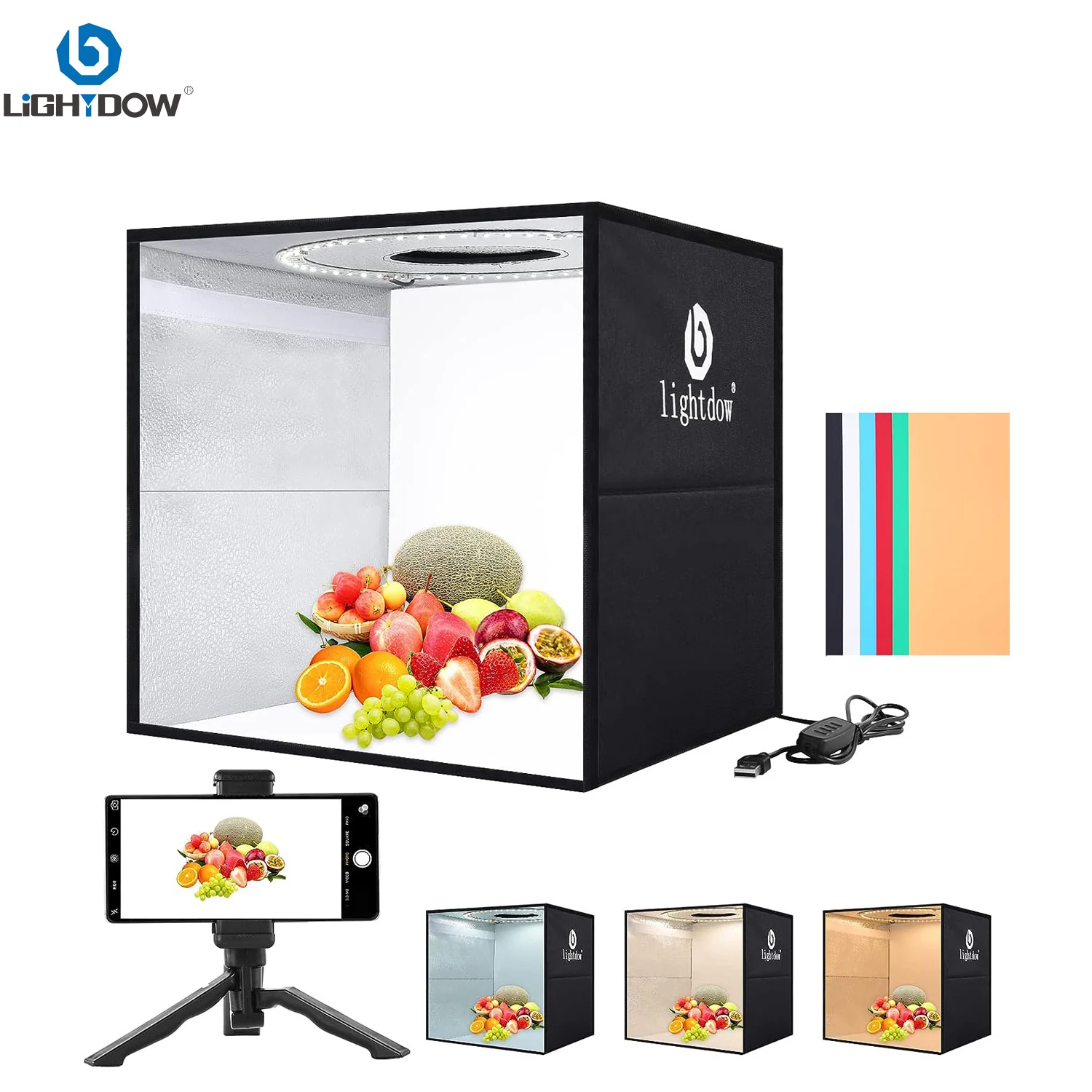 Lightdow Dimbare Fotodoos LED  - Photography Lighting And Backdrop Kits recensie en prijs