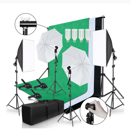 Gouden Verkoper Volledige Set  - Photography Lighting And Backdrop Kits recensie en prijs