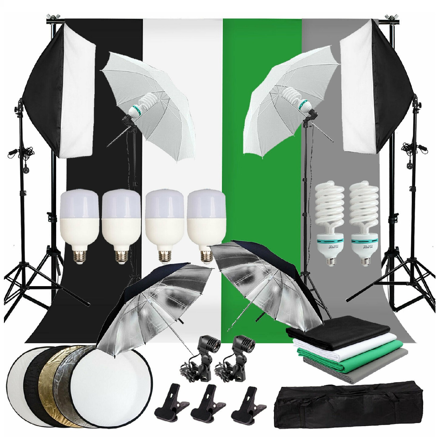 Gouden Verkoper Volledige Set  - Photography Lighting And Backdrop Kits recensie en prijs