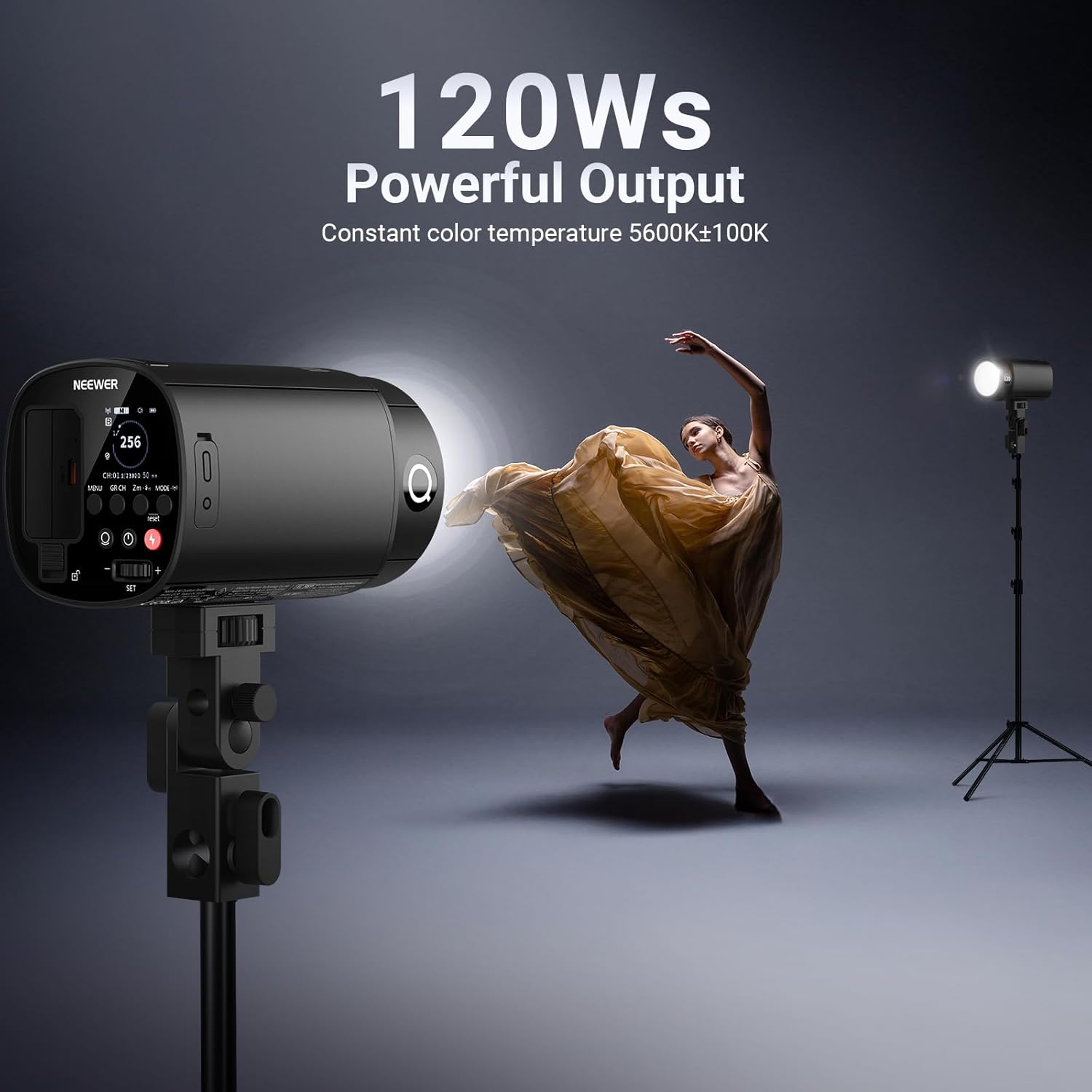 NEEWER 120Ws 2.4G TTL Buitenfl - Portable Strobe Monolight recensie en prijs