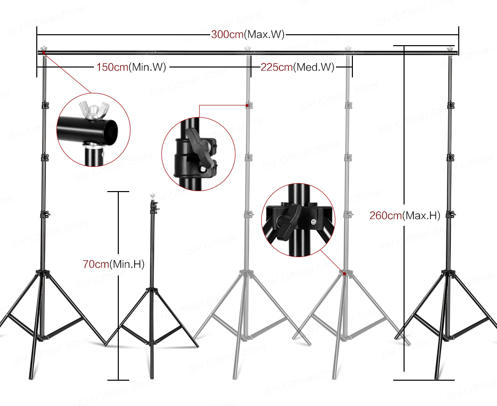 Fotografie Fotostudio Softbox  - Photography Lighting And Backdrop Kits recensie en prijs