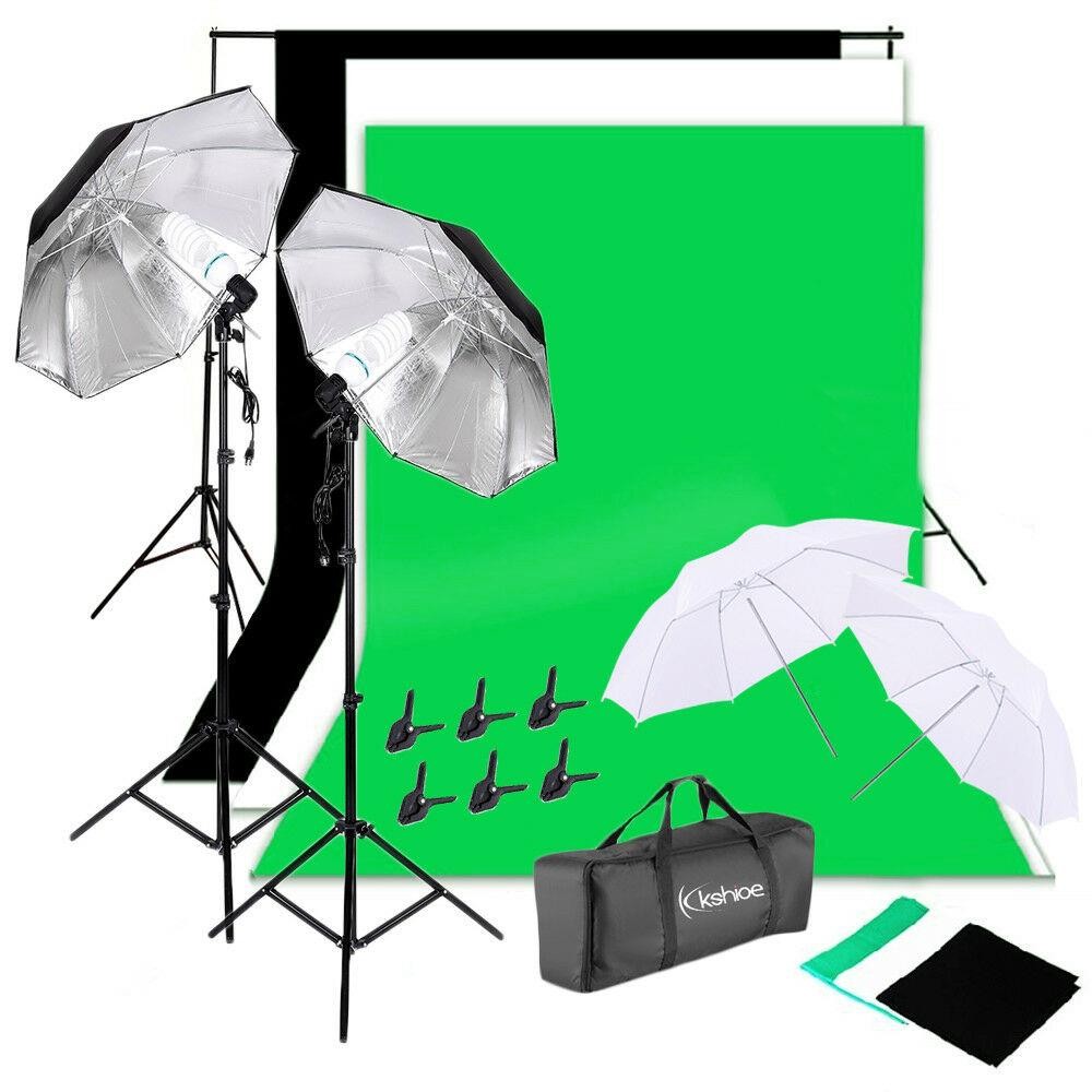 Fotostudio Fotografie Verlicht - Photography Lighting And Backdrop Kits recensie en prijs