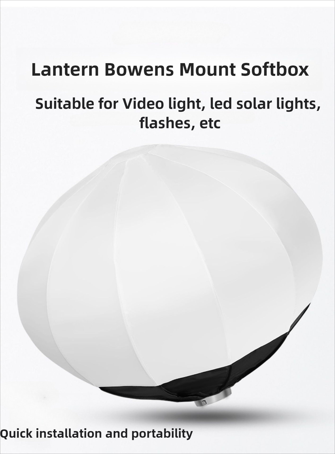 Globe Lantaarn Softbox 55 Cm 6 - Globe Modifier Round recensie en prijs