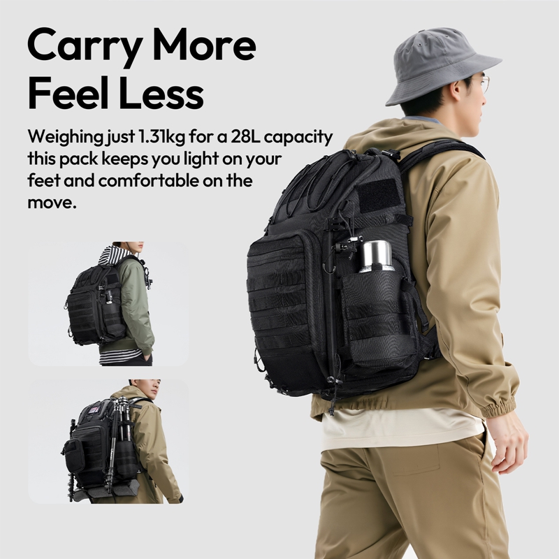 Ulanzi 28L BC007 Tactische Cam - Photography Lighting Bag recensie en prijs